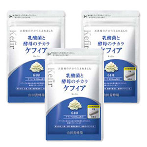 乳酸菌と酵母のチカラ ケフィア(64球/袋入)
